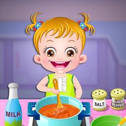 Baby Hazel Kitchen Time