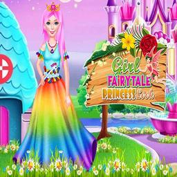 Girl Fairytale Princess Look